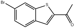 1-(6-Bromobenzo[b]thiophen-2-yl)ethanone Structure