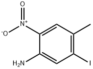 5-碘-4-甲基-2-硝基苯胺 结构式