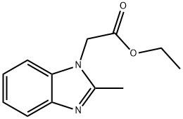 ethyl 2-(2-methyl-1H-benzo[d]imidazol-1-yl)acetate
