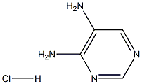 嘧啶-4,5-二胺盐酸盐, 97846-32-7, 结构式