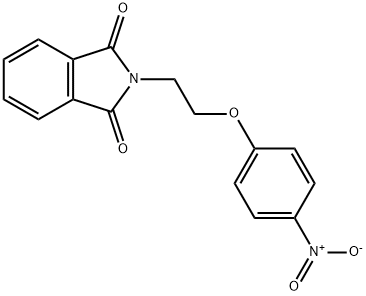 1H-Isoindole-1,3(2H)-dione, 2-[2-(4-nitrophenoxy)ethyl] Structure