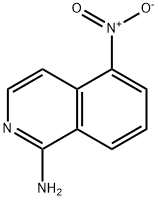 5-nitro-1-Isoquinolinamine 结构式
