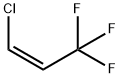 Z-1-Chloro-3,3,3-trifluoropropene-1 Struktur