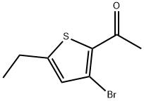 1-(3-Bromo-5-ethylthiophen-2-yl)ethanone Struktur