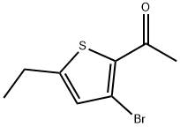 1-(3-Bromo-5-ethylthiophen-2-yl)ethanone Structure