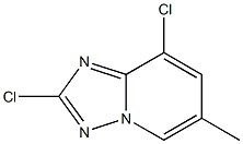 2,8-Dichloro-6-methyl-[1,2,4]triazolo[1,5-a]pyridine Structure