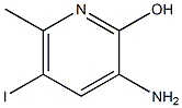 3-Amino-5-iodo-6-methyl-pyridin-2-ol Structure
