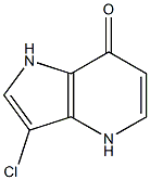 3-Chloro-1,4-dihydro-pyrrolo[3,2-b]pyridin-7-one Struktur