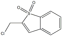2-chloromethylbenzothiophene 1,1-dioxide Structure