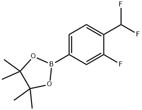 2-(4-(DIFLUOROMETHYL)-3-FLUOROPHENYL)-4,4,5,5-TETRAMETHYL-1,3,2-DIOXABOROLANE