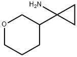 1-(TETRAHYDRO-2H-PYRAN-3-YL)CYCLOPROPAN-1-AMINE,1495172-96-7,结构式
