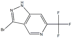 3-Bromo-6-(trifluoromethyl)-1H-pyrazolo[4,3-c]pyridine Structure