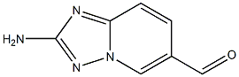 2-Amino-[1,2,4]triazolo[1,5-a]pyridine-6-carbaldehyde Structure