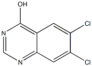 6,7-Dichloro-quinazolin-4-ol Structure