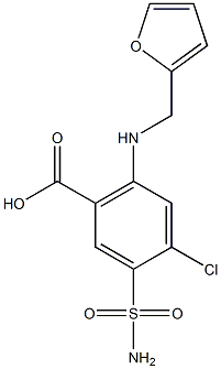 呋塞米杂质(5个),,结构式