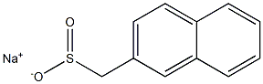 Sodium 2-Naphthalenemethanesulfinate, , 结构式