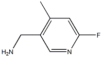 (6-Fluoro-4-methyl-pyridin-3-yl)-methyl-amine 化学構造式