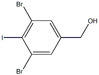 (3,5-Dibromo-4-iodo-phenyl)-methanol Structure