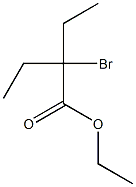 2-溴-2-乙基-丁酸乙酯,,结构式