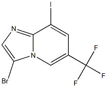 3-Bromo-8-iodo-6-trifluoromethyl-imidazo[1,2-a]pyridine