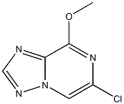 6-Chloro-8-methoxy-[1,2,4]triazolo[1,5-a]pyrazine Struktur