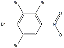 1,2,3,4-Tetrabromo-5-nitro-benzene,,结构式
