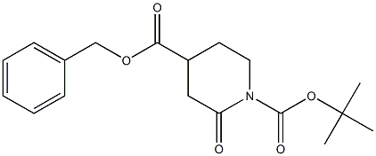 Benzyl 1-Boc-2-oxopiperidine-4-carboxylate Structure
