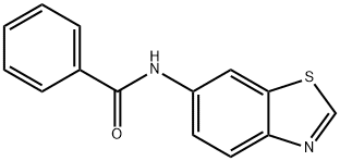 N-(benzo[d]thiazol-6-yl)benzamide Structure
