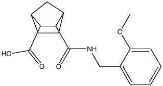3-((2-methoxybenzyl)carbamoyl)bicyclo[2.2.1]heptane-2-carboxylic acid