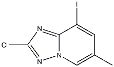 2-Chloro-8-iodo-6-methyl-[1,2,4]triazolo[1,5-a]pyridine Struktur