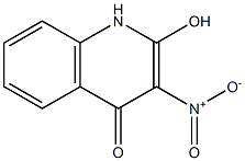 2-Hydroxy-3-nitro-1H-quinolin-4-one Structure