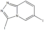 3,6-Diiodo-[1,2,4]triazolo[4,3-a]pyridine Structure