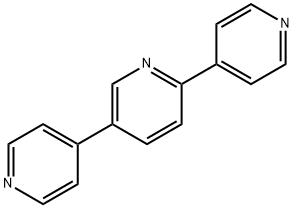 2,5-ジ(4-ピリジル)ピリジン 化学構造式