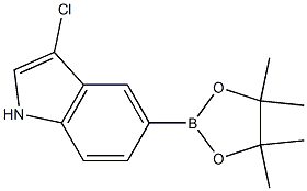  3-chloro-5-(4,4,5,5-tetramethyl-1,3,2-dioxaborolan-2-yl)-indole