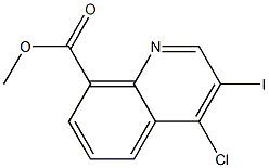 4-Chloro-3-iodo-quinoline-8-carboxylic acid methyl ester