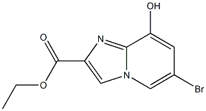 6-Bromo-8-hydroxy-imidazo[1,2-a]pyridine-2-carboxylic acid ethyl ester
