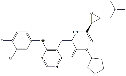 (S,E)-4-[(4-[(3-氯-4-氟苯基)氨基]-7-[(四氢呋喃-3-基)氧基]喹唑啉-6-基)氨基]-N,N-二甲基-4-氧代丁-2-烯-1-氮氧化物