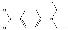 4-(Diethylamino)phenylboronic acid 95.0% Structure