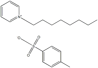 N-辛基吡啶对甲基苯磺酸盐 结构式