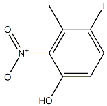 4-Iodo-3-methyl-2-nitro-phenol Structure