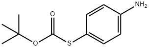 S-(4-氨基苯基) O-叔丁基 硫代碳酸酯, 803699-60-7, 结构式