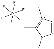 1,2,3-trimethylimidazolium hexafluorophosphate Structure