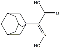 (E)-2-((3r,5r,7r)adamantan-1-yl)-2-(hydroxyimino)acetic acid Structure