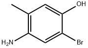 4-氨基-2-溴-5-甲基苯酚, 1195190-04-5, 结构式