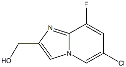 (6-Chloro-8-fluoro-imidazo[1,2-a]pyridin-2-yl)-methanol Structure