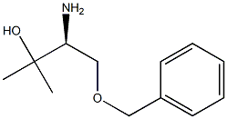 (S)-3-amino-4-(benzyloxy)-2-methylbutan-2-ol Struktur
