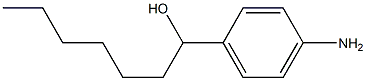 1-(4-aminophenyl)heptan-1-ol
