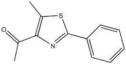 1-(5-methyl-2-phenylthiazol-4-yl)ethanone Structure