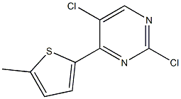 2,5-dichloro-4-(5-methylthiophen-2-yl)pyrimidine