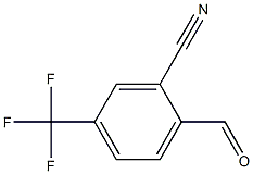 2-formyl-5-(trifluoromethyl)benzonitrile Structure
